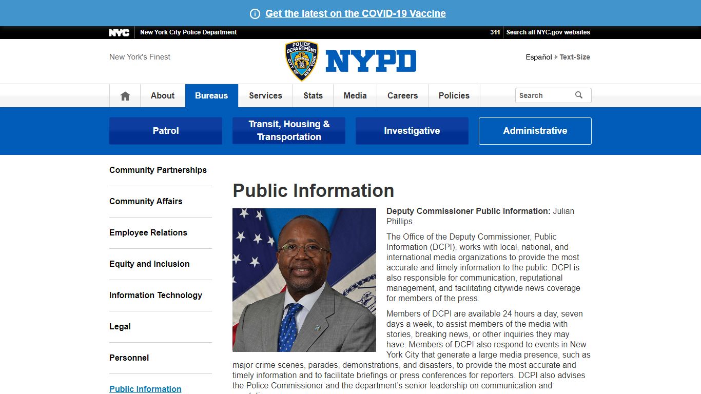 Public Information - NYPD - New York City